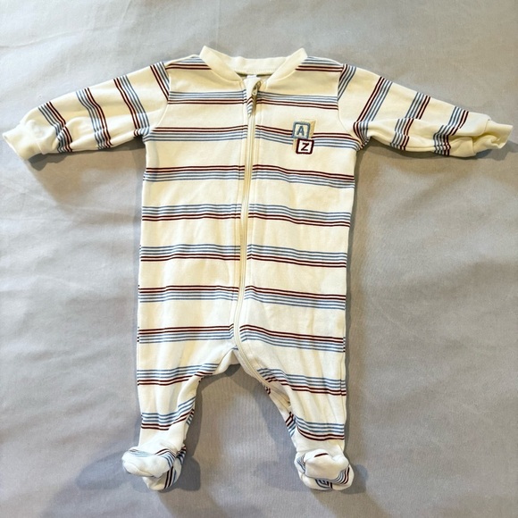 Blue, Grey and Cream Baby Clothing Set Various Brands. Sizes 3Mo, 12Mo - Picture 10 of 14